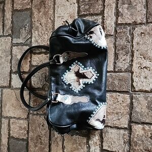 Saddle Barn Cowhide Handbag
